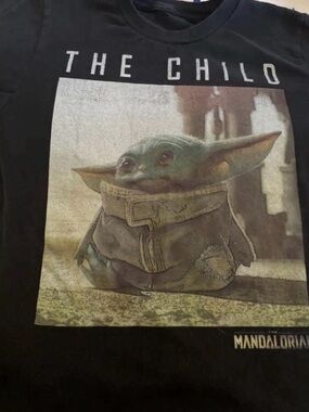 The Child Graphic Tee for Kids - Black